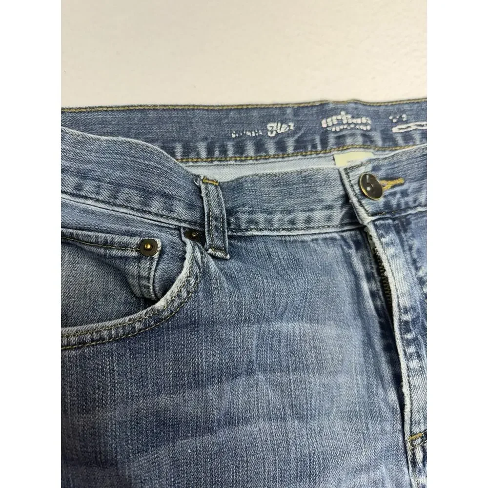 Old Navy Jeans Men 38x32 Loose Fit Skater Casual Straight Leg RN73277 Flex